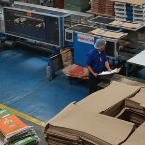 Corrugated factory